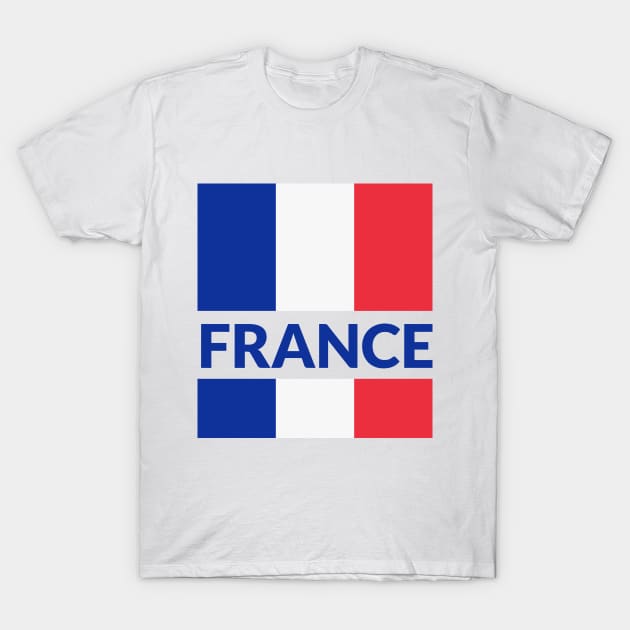 France T-Shirt by VEKTORKITA